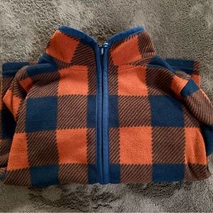Gap Plaid Kids Fleece - xs